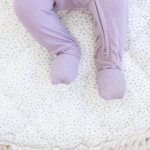 Bella Tunno Zip Front Fit & Beanie Set - Orchid