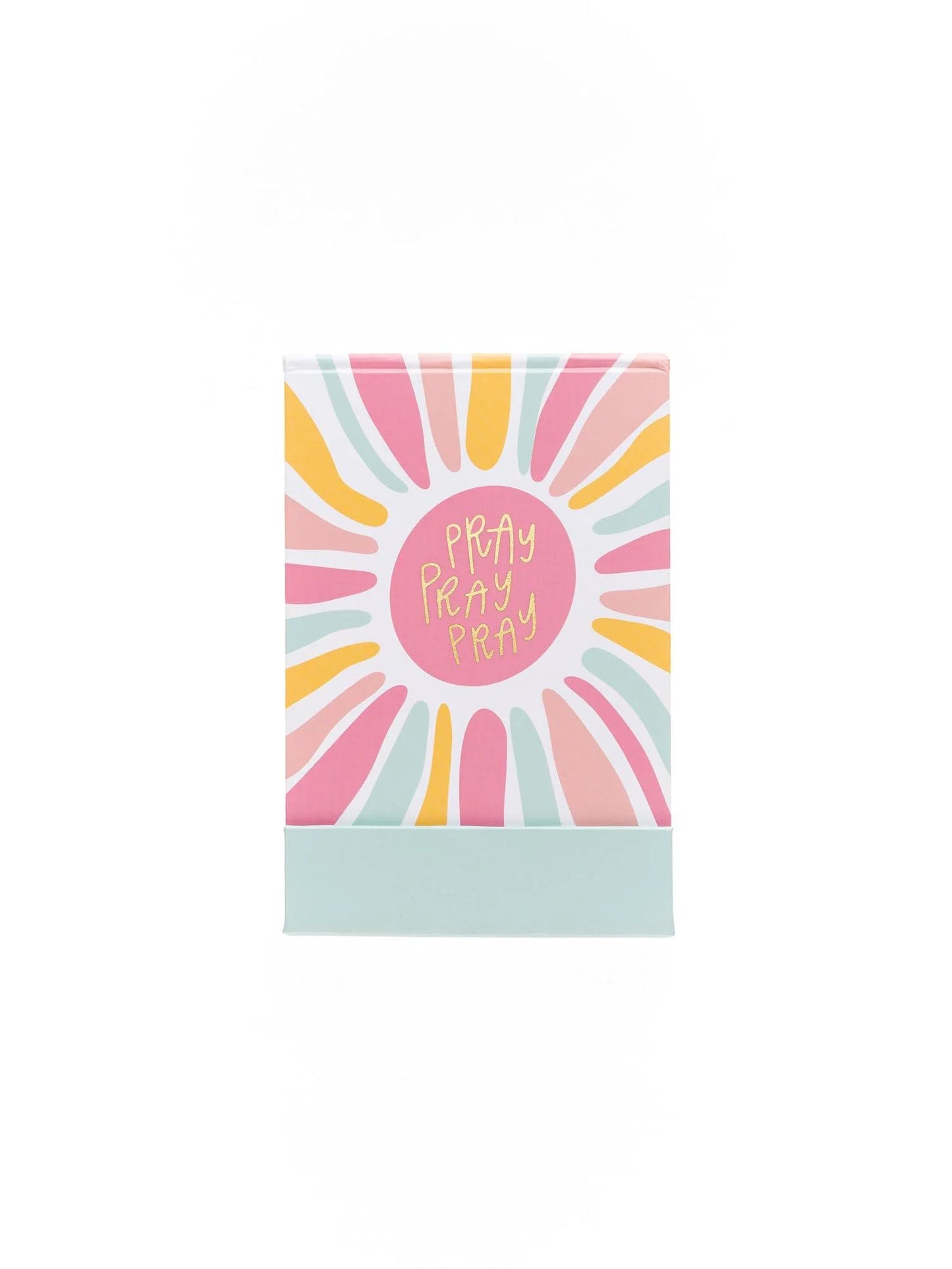 Mary Square Pray Pray Pray Flip Notepad