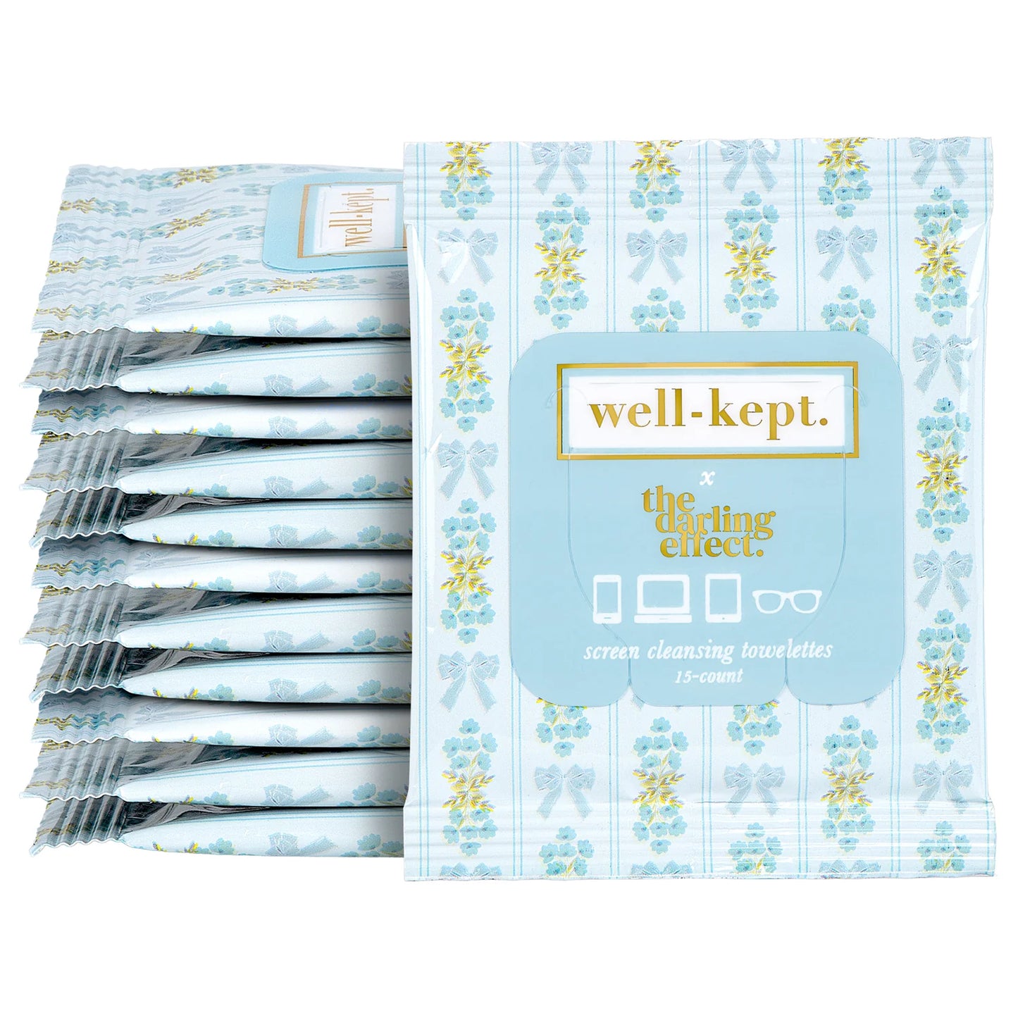 Well-Kept Screen & Lens Cleaning Towelettes - Jane