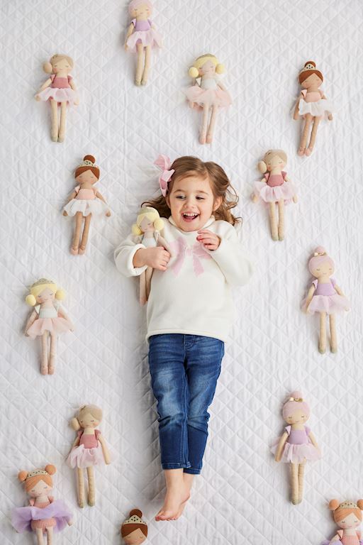 Mud Pie Ballerina Doll