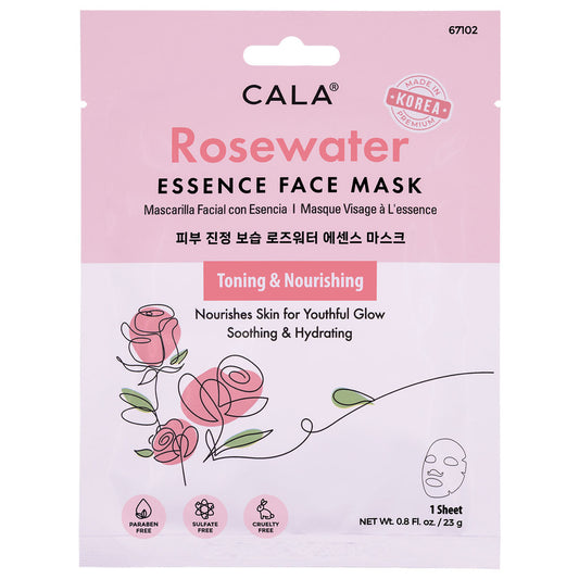 CALA Rosewater Essence Face Mask