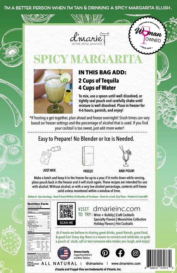 d'marie Spicy Margarita Mix