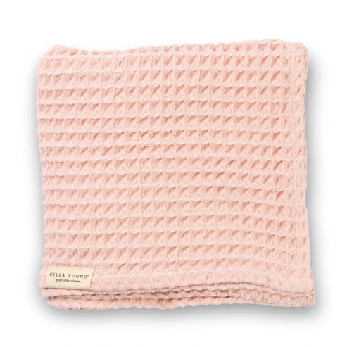 Bella Tunno Waffle Baby Blanket - Blush