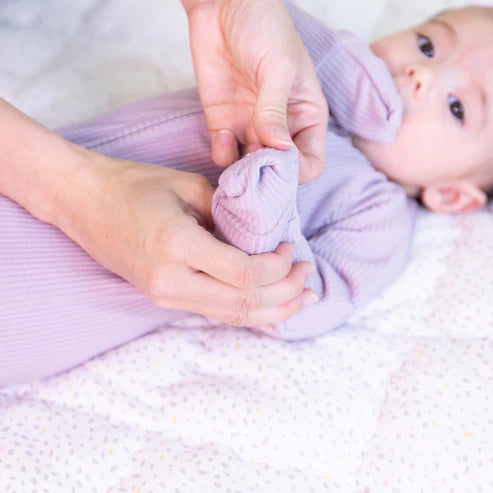 Bella Tunno Zip Front Fit & Beanie Set - Orchid