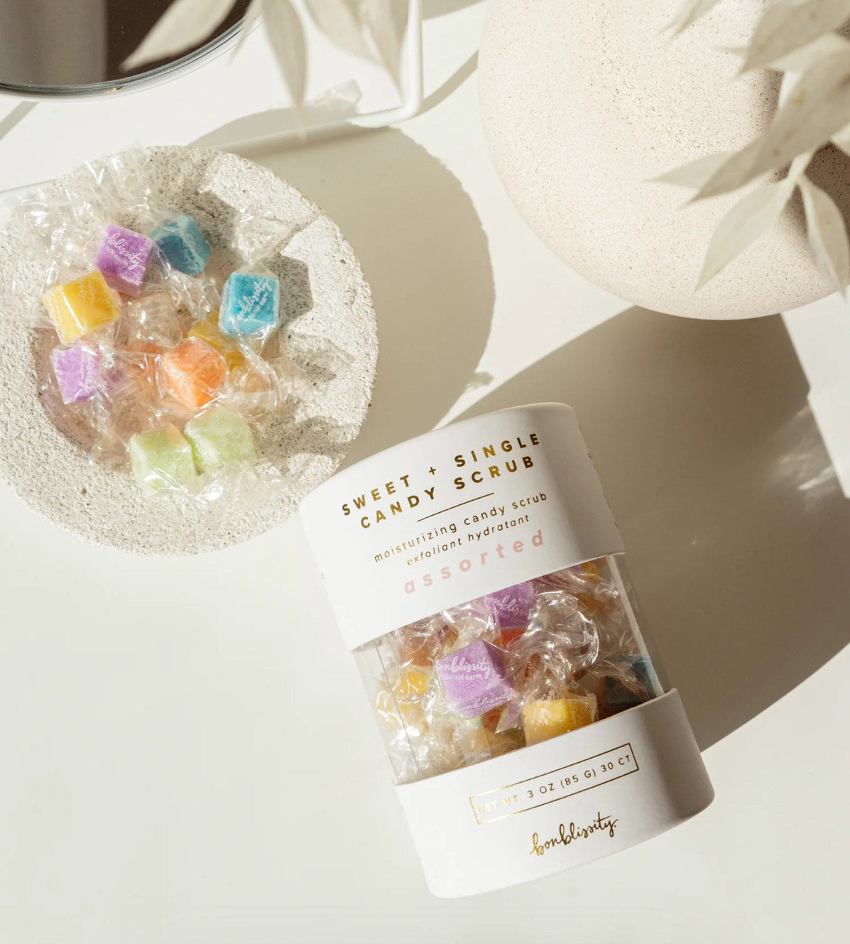 Bomblissity Signature Sugar Cube Candy Scrub