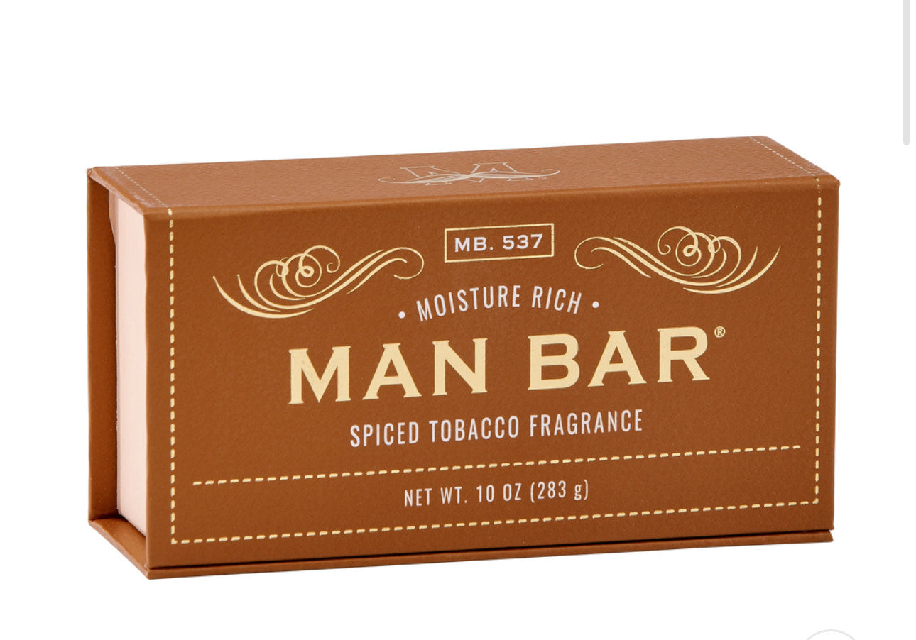 Man Bar Spiced Tobacco Fragrance soap
