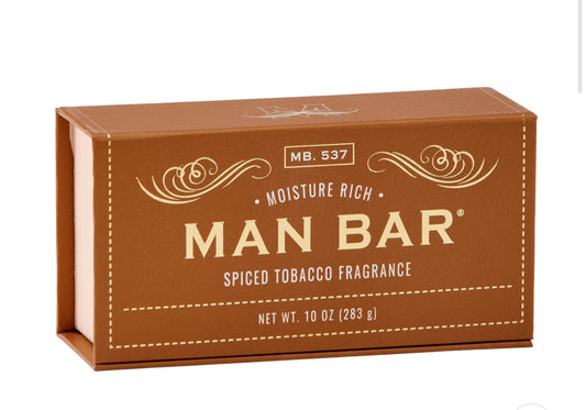 Man Bar Spiced Tobacco Fragrance soap