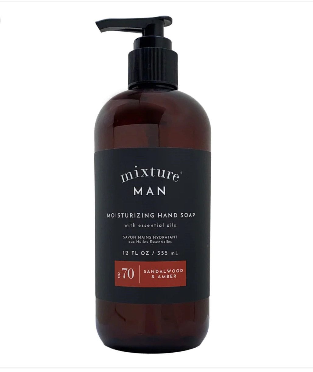 Hand Soap, Sandalwood & Amber