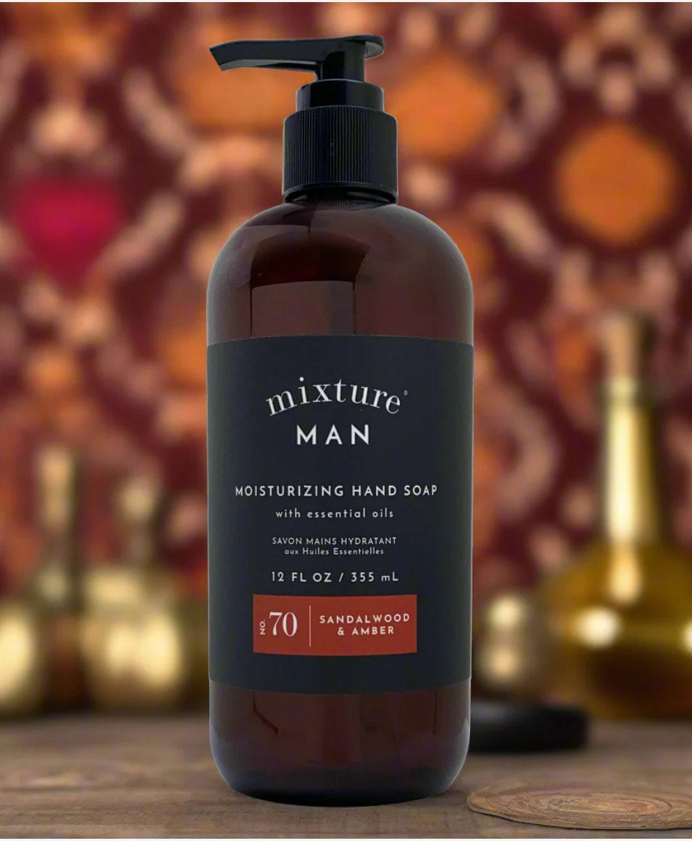 Hand Soap, Sandalwood & Amber