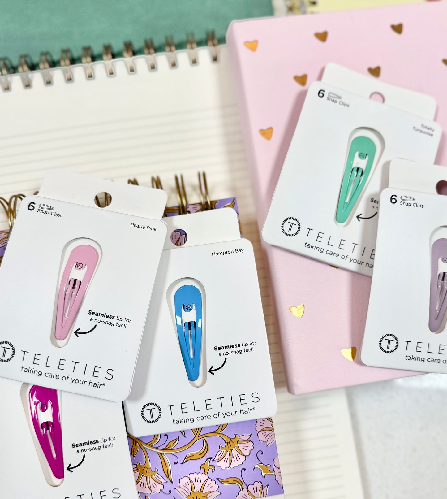 Teleties Snap Clips, Tropical Punch