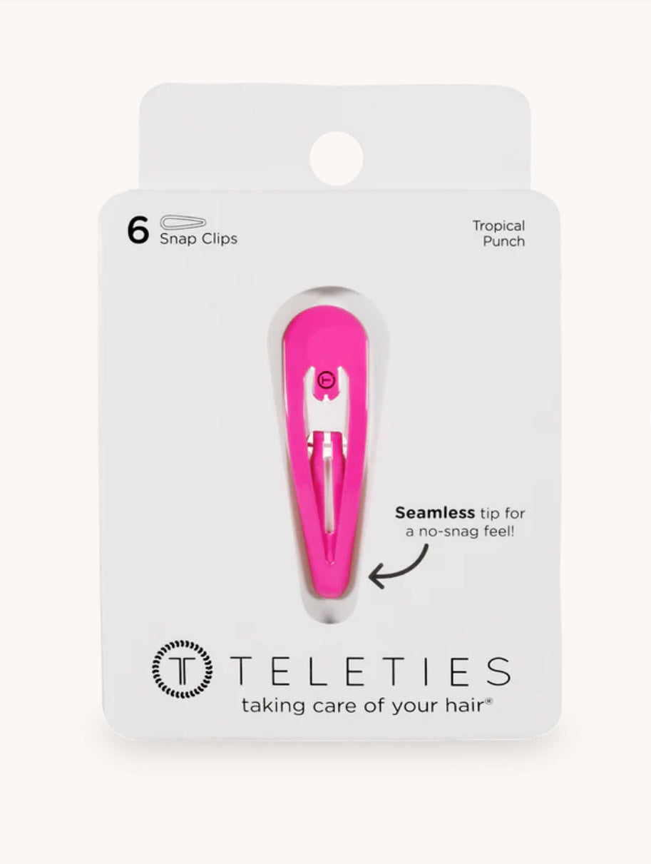 Teleties Snap Clips, Tropical Punch