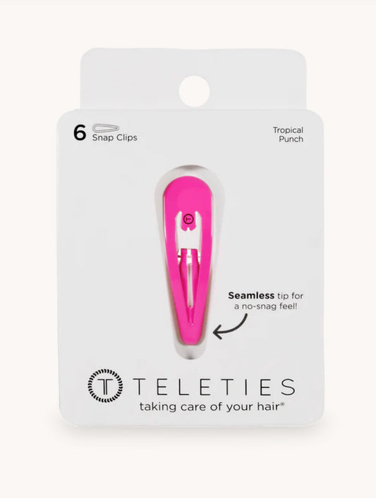 Teleties Snap Clips, Tropical Punch