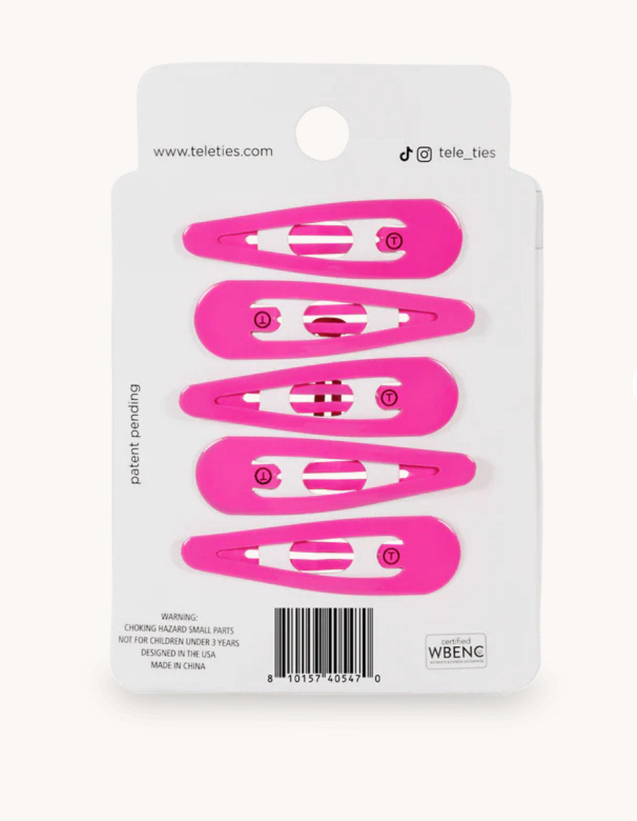 Teleties Snap Clips, Tropical Punch