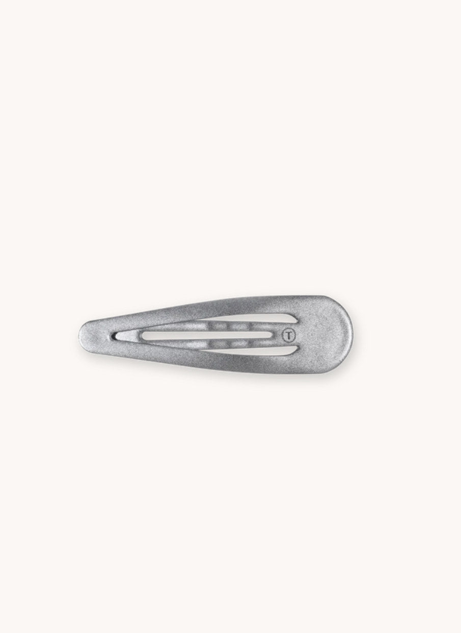 Teleties Snap Clip, Silver