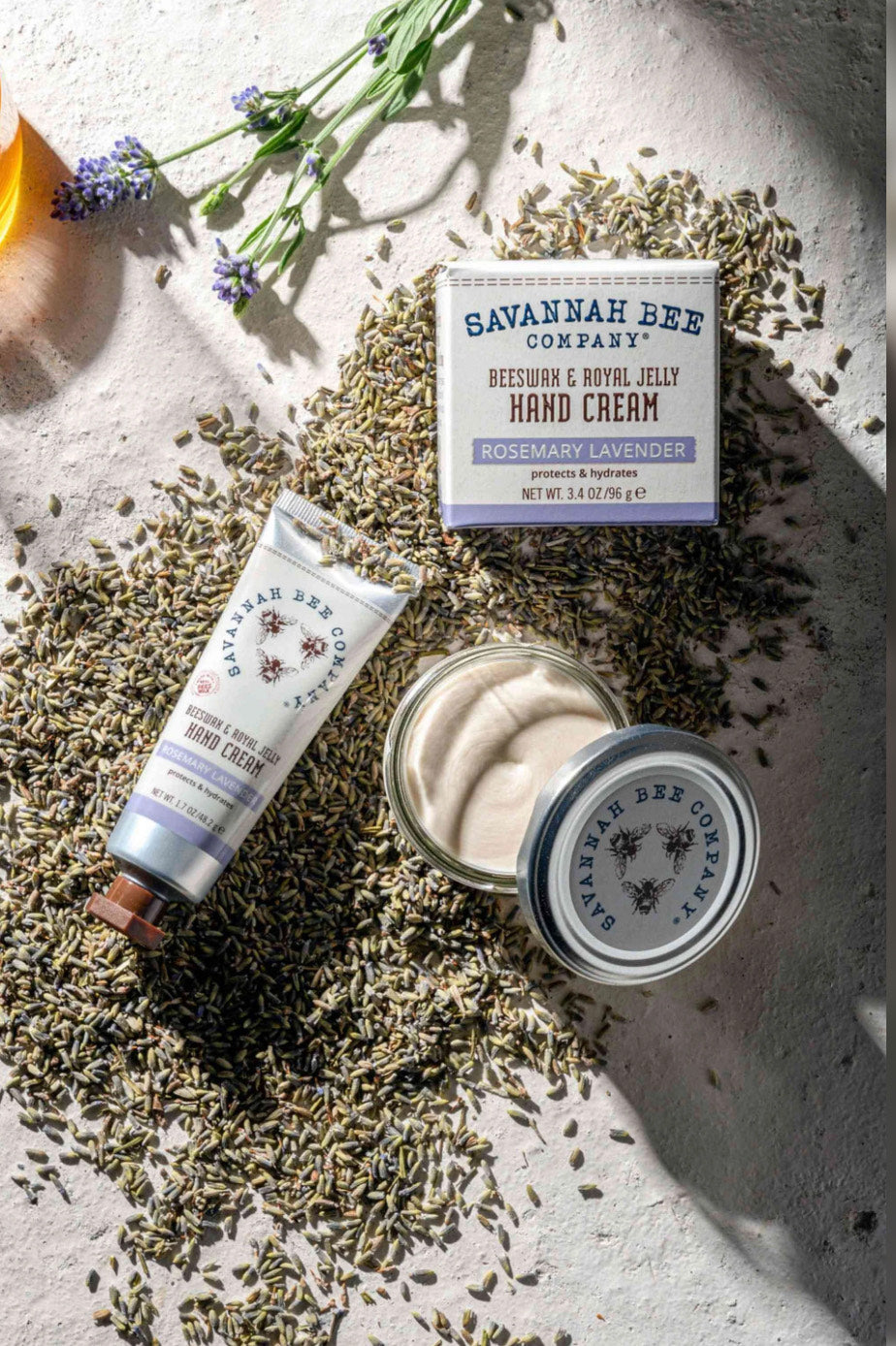 Hand Cream, Rosemary Lavender 1.7 oz