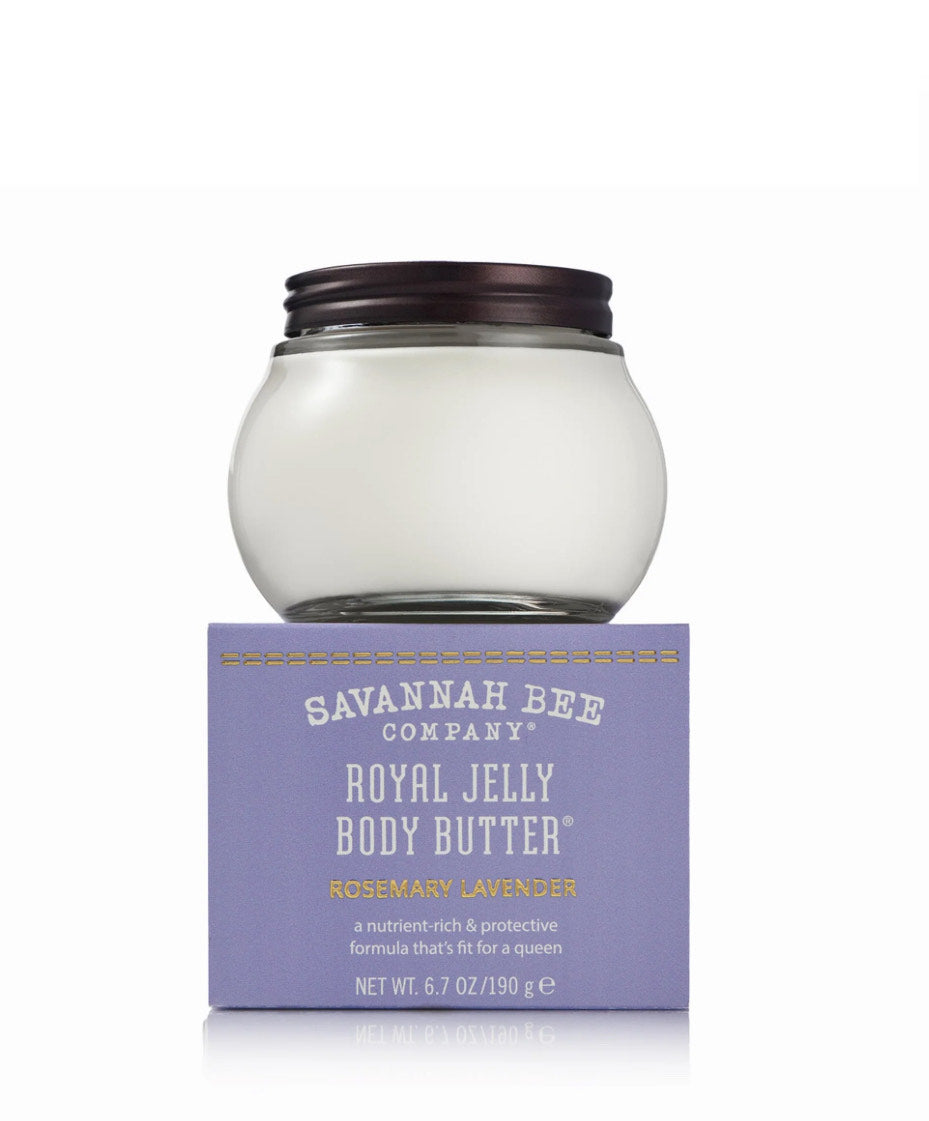 Royal Jelly Body Butter, Rosemary Lavender