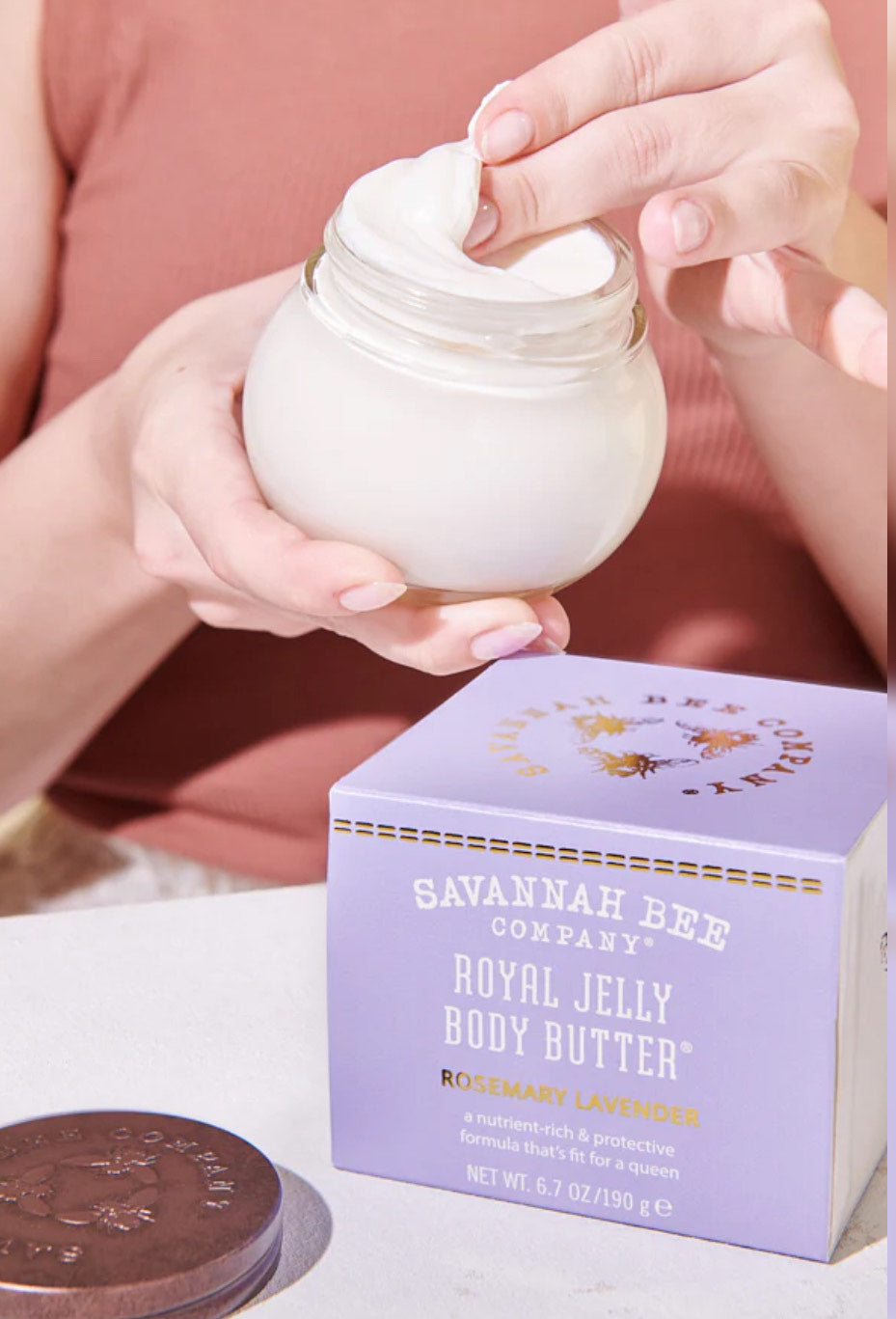 Royal Jelly Body Butter, Rosemary Lavender
