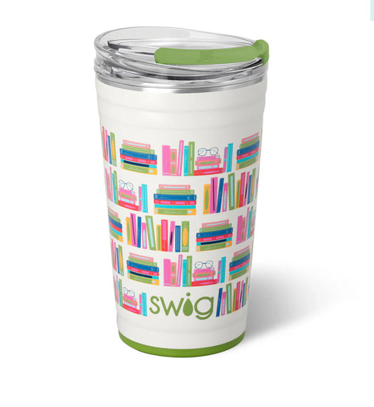 SWIG Book Club 24 oz Party Cup
