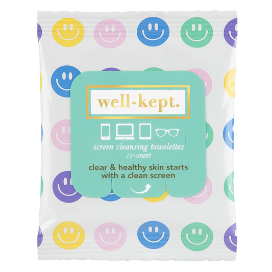 Well-Kept Screen & Lens Cleaning Towelettes - All Smiles