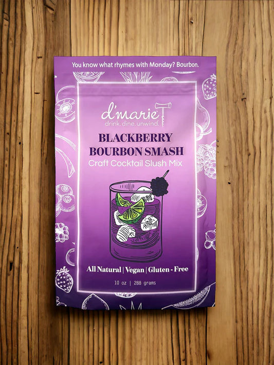 d'marie Blackberry Bourbon Smash Mix