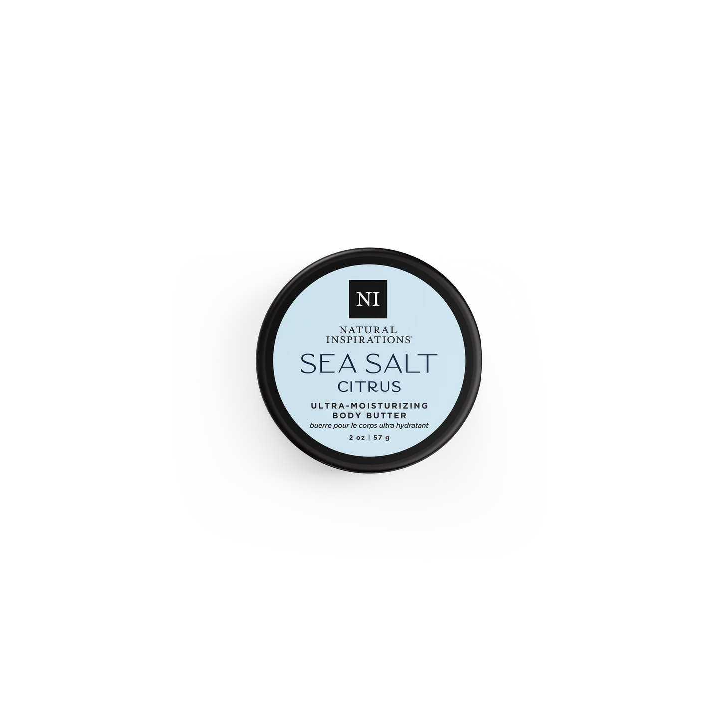 Natural Inspirations -Sea Salt Citrus Ultra-Moisturizing Mini Body Butter