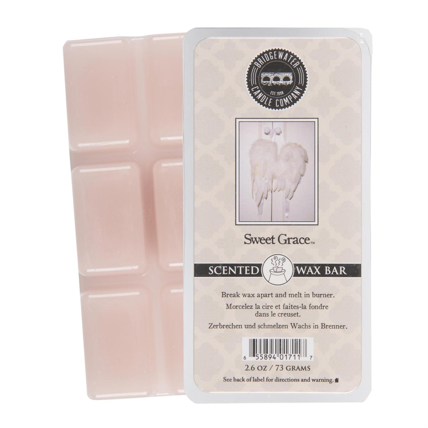 Bridgewater Sweet Grace Collection - Scented Wax Melt Bar
