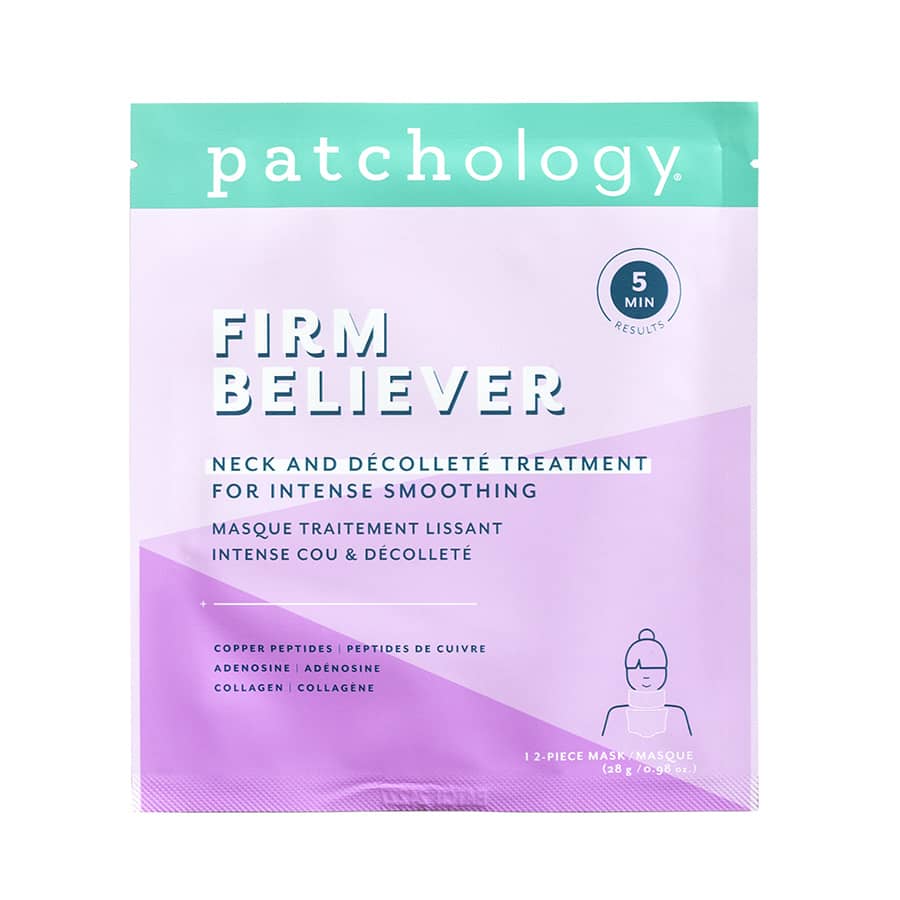 Patchology Firm Believer Neck & Décolleté Smoothing Hydrogel Mask