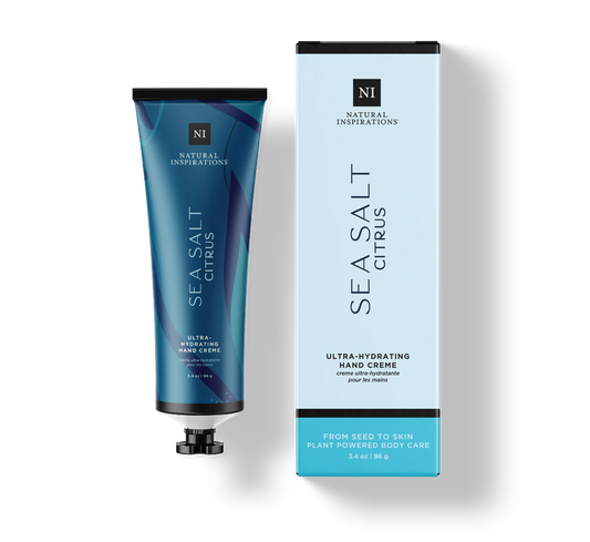 Natural Inspirations - Sea Salt Citrus 3.4 oz Hand Creme