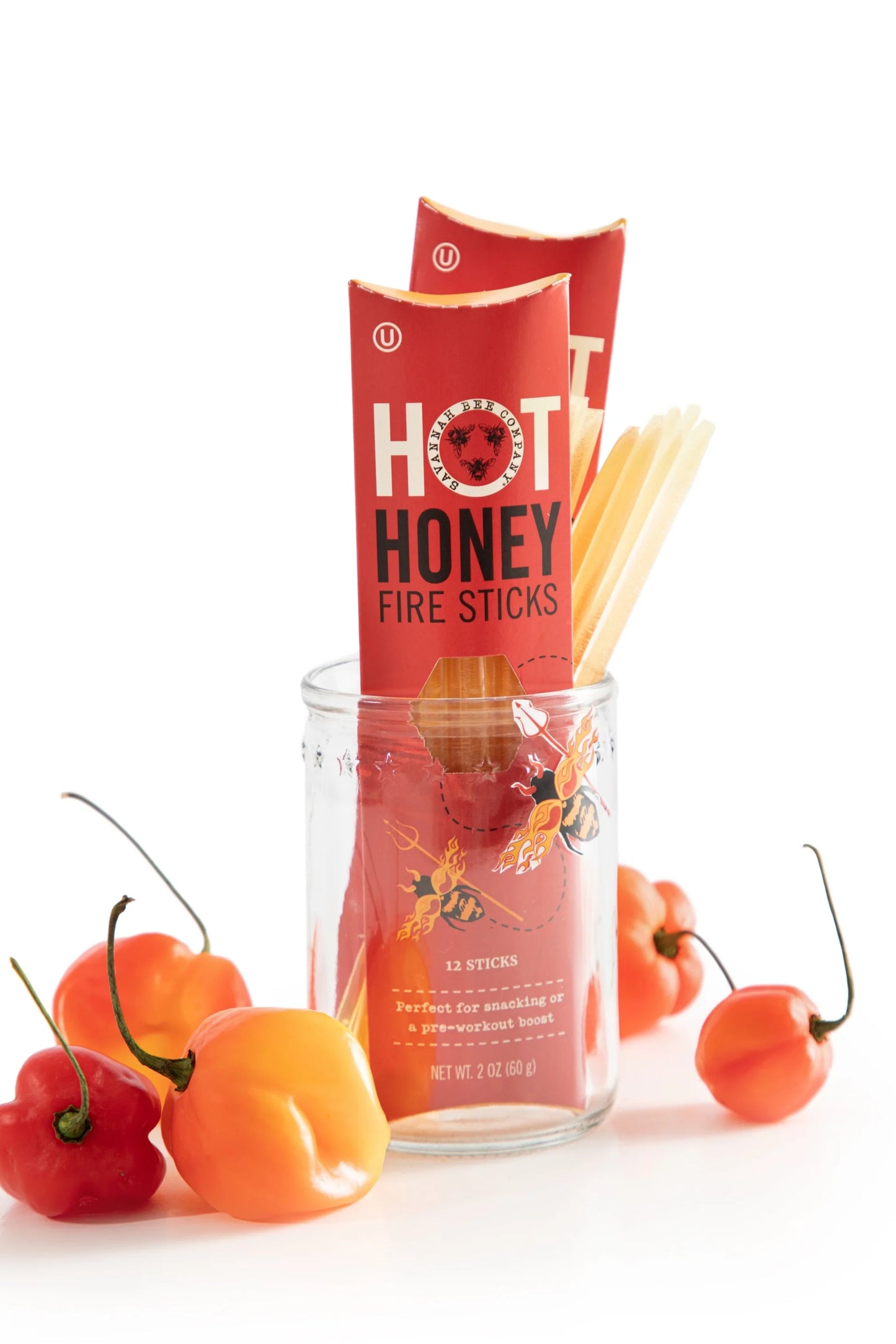 Hot Honey Fire Sticks, 12 sticks