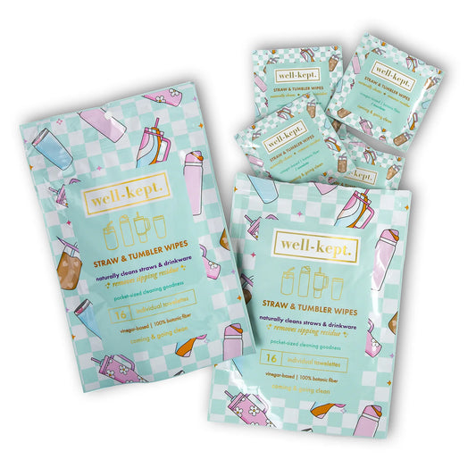 Well-Kept - Straw + Tumbler Wipes