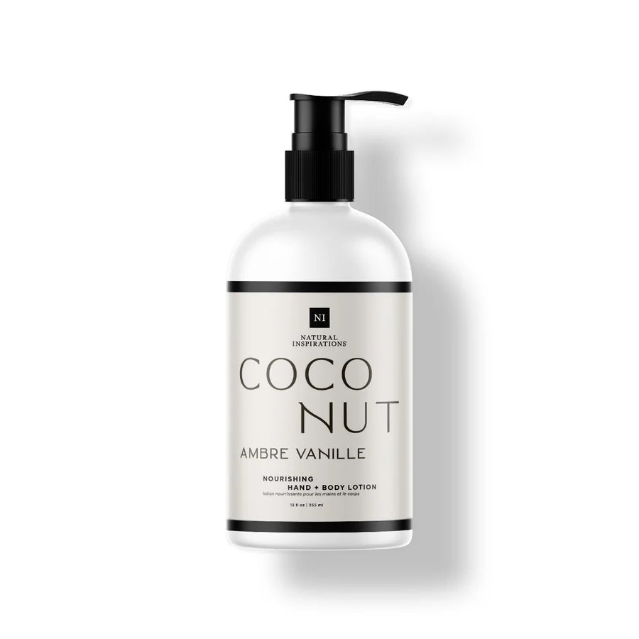 Natural Inspirations - Coconut Ambre Vanille Hand + Body Lotion