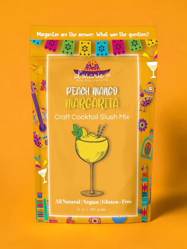 d'marie Peach Mango Margarita Mix
