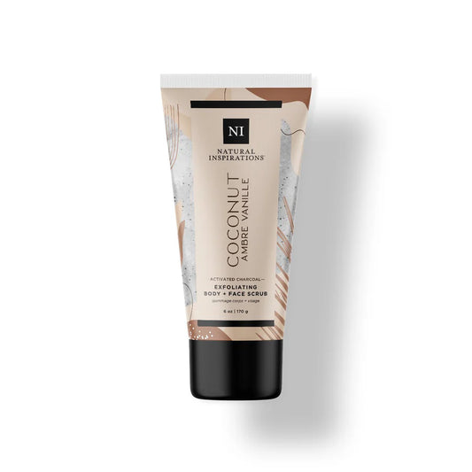 Natural Inspirations - Coconut Ambre Vanille Body + Face Scrub