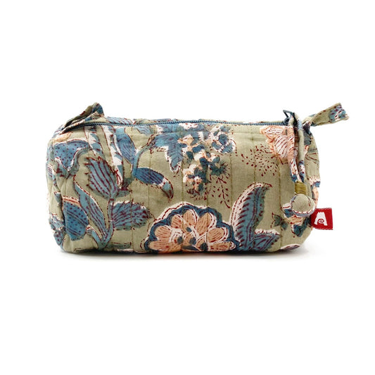 Serenity Personal Accessory Bag – Block Printed Cotton