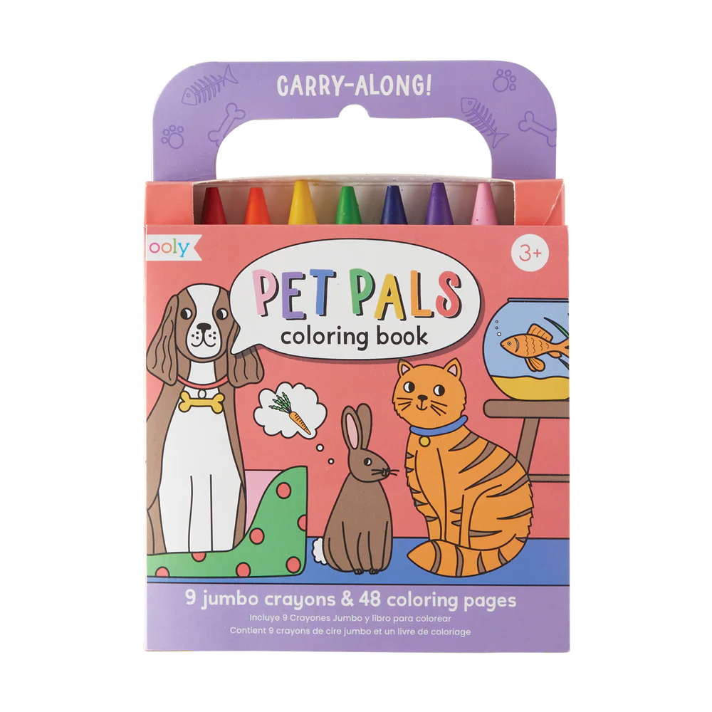 Ooly Pet Pals Coloring Book Set