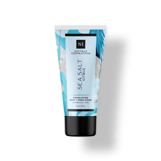 Natural Inspirations - Sea Salt Citrus Body + Face Scrub