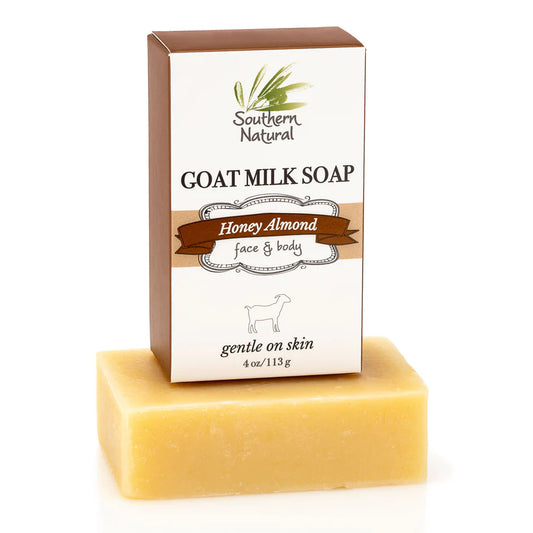 Southern Natural Goat Milk Soap -Honey Almond