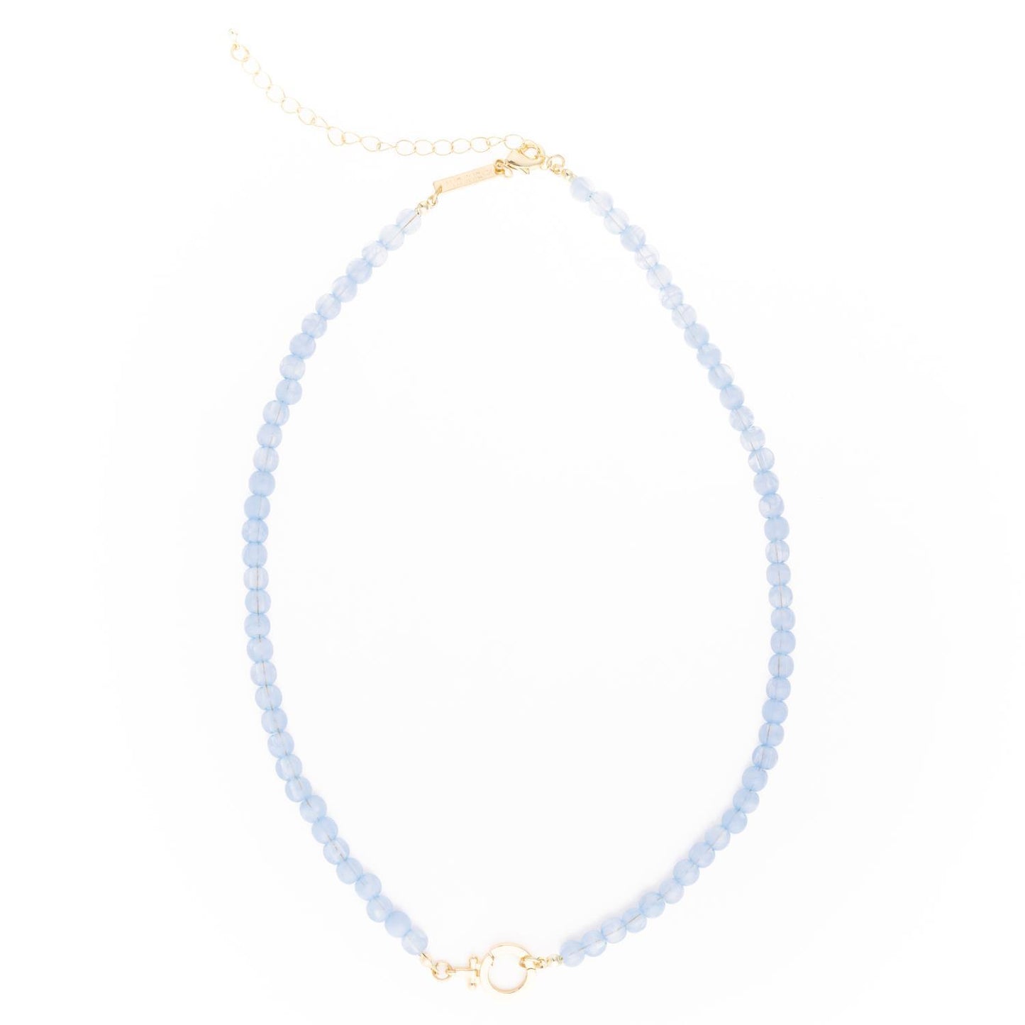 Michelle McDowell Thea Beaded Necklace - Sky Blue