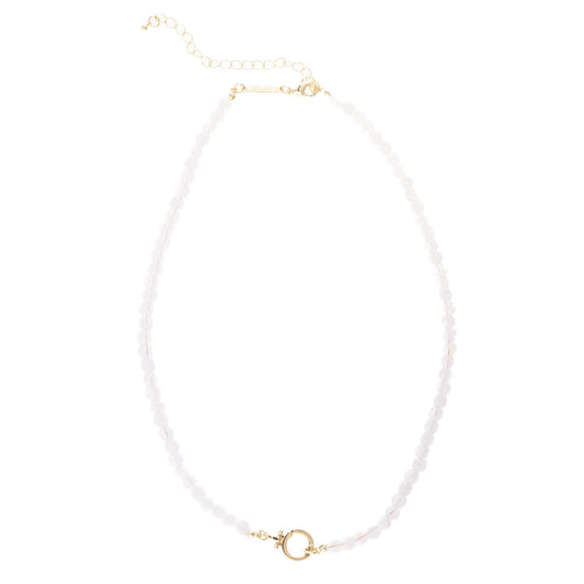 Michelle McDowell Thea Beaded Necklace - White