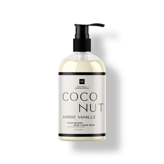Natural Inspirations -Coconut Ambre Vanille - Hand + Face Wash