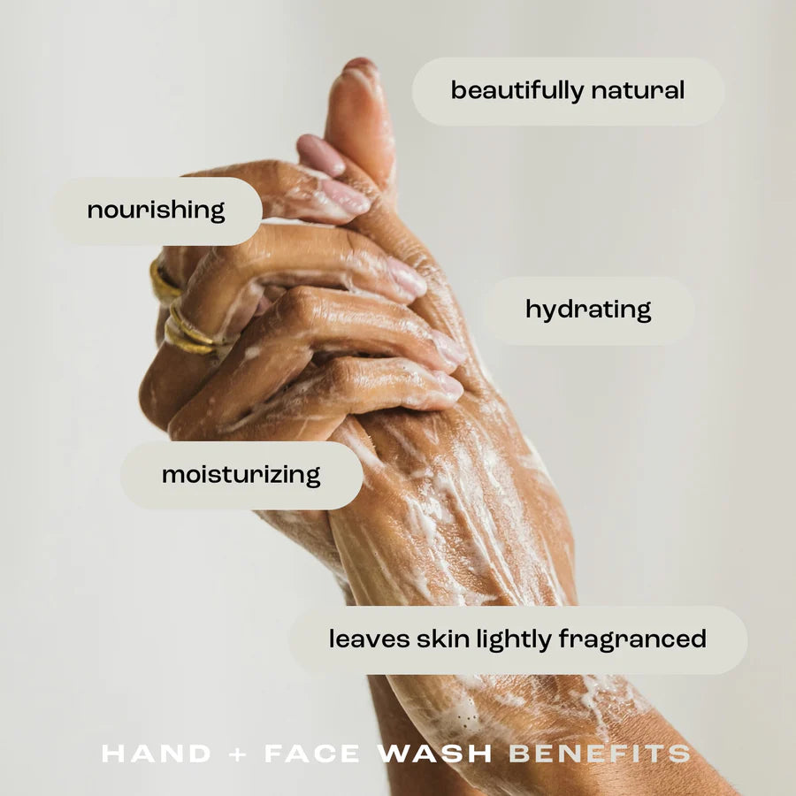 Natural Inspirations -Coconut Ambre Vanille - Hand + Face Wash